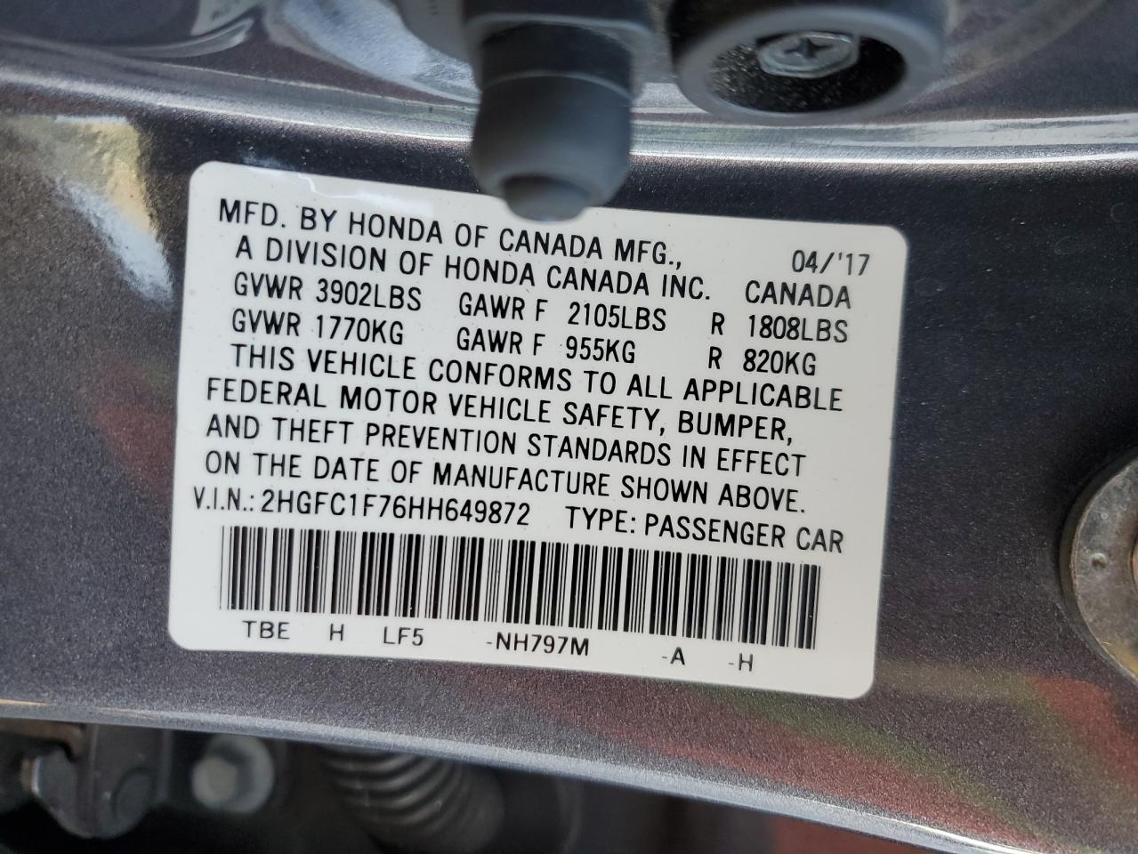 2017 Honda Civic - Image 12