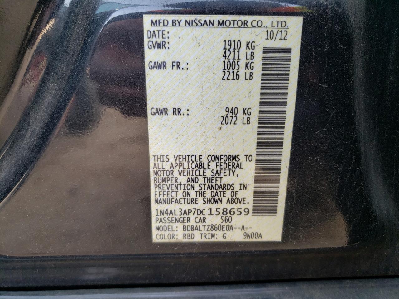 2013 Nissan Altima - Image 15