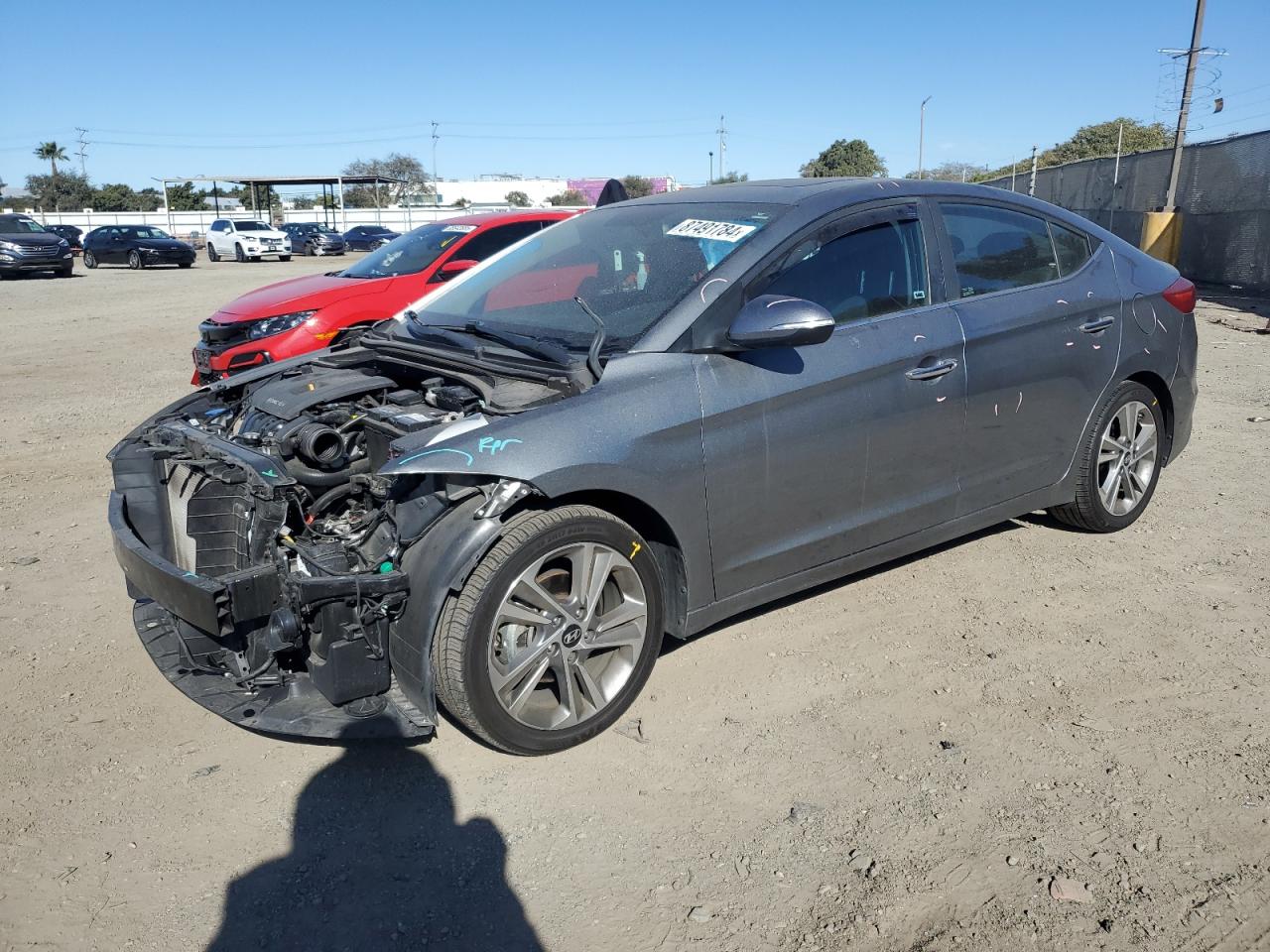 VIN KMHD84LF1HU268217 2017 HYUNDAI ELANTRA no.1