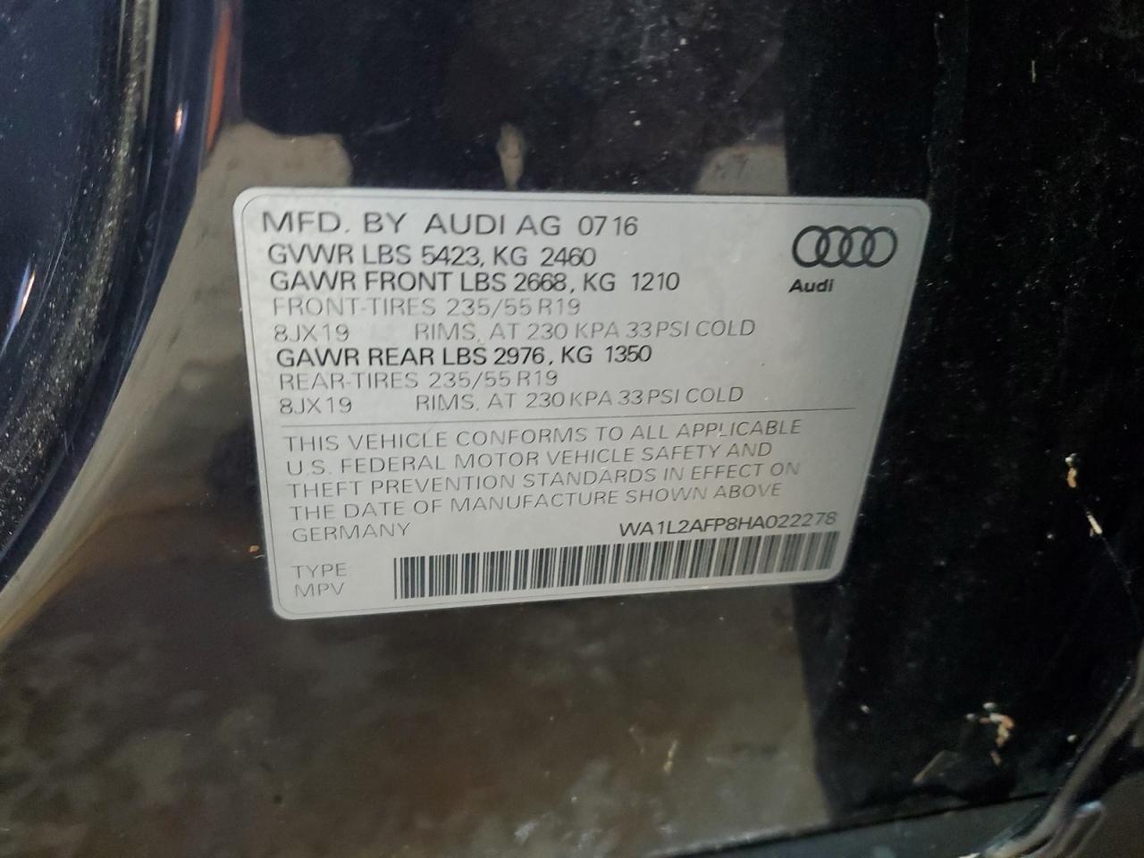 2017 Audi Q5 - Image 13