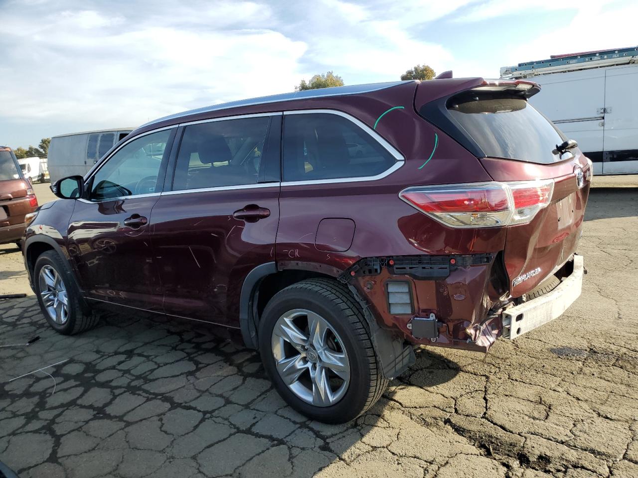 VIN 5TDDKRFH5FS116474 2015 TOYOTA HIGHLANDER no.2