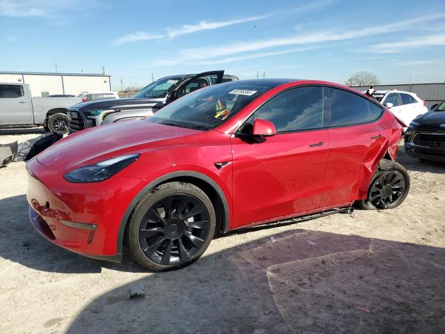  TESLA MODEL Y 2023 Красный