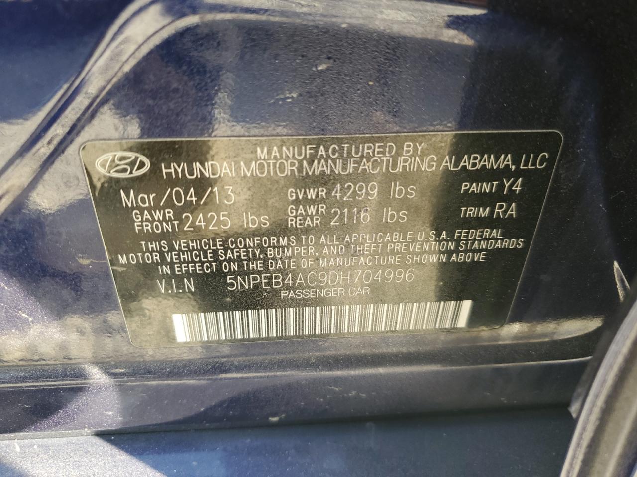 2013 Hyundai Sonata - Image 12