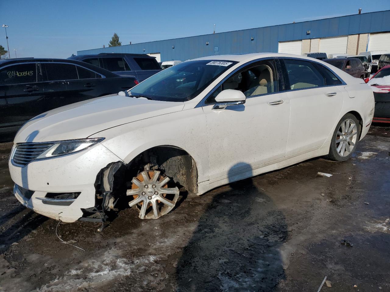 VIN 3LN6L2LUXGR627628 2016 LINCOLN MKZ no.1