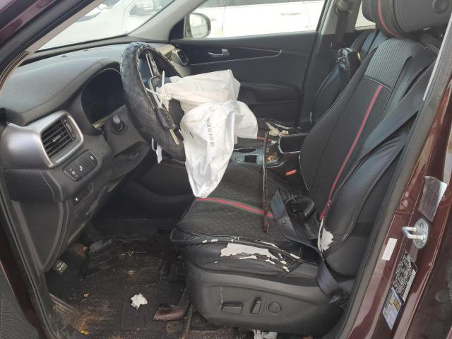  KIA SORENTO 2019 Бургунді