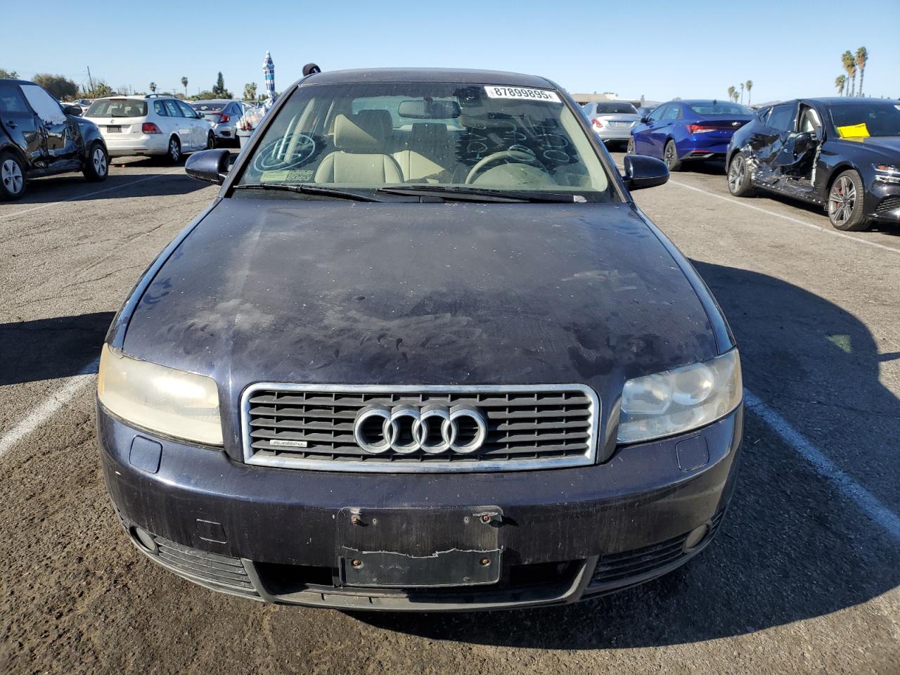 2003 Audi A4 1.8T Quattro VIN: WAULC68E93A316080 Lot: 87899895