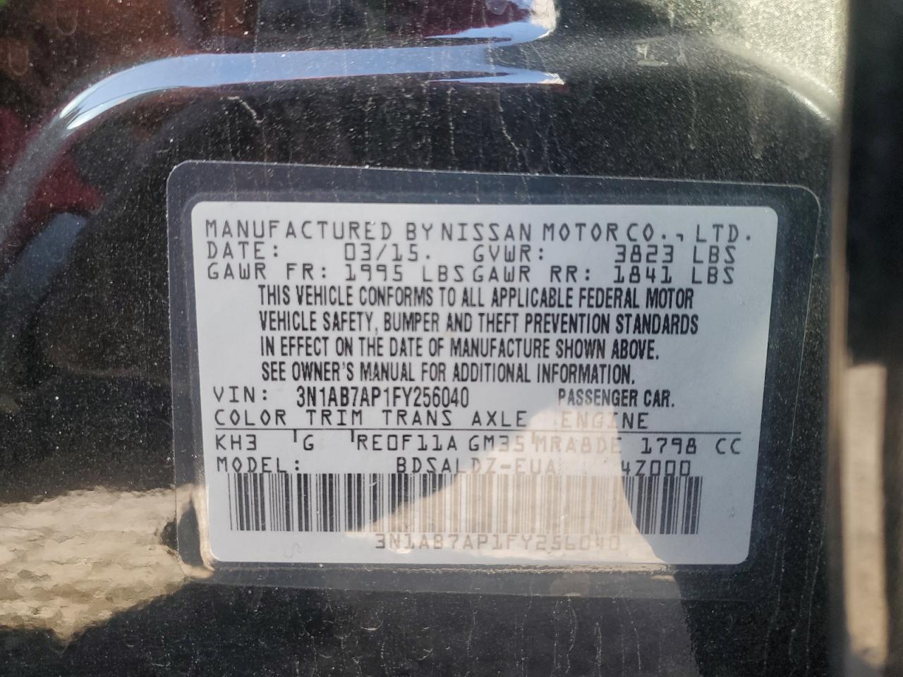 2015 Nissan Sentra - Image 12