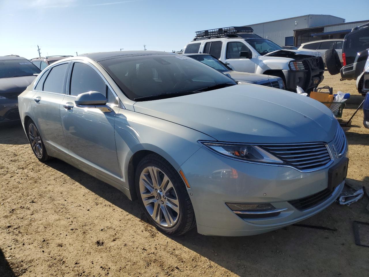 VIN 3LN6L2LU7ER817528 2014 LINCOLN MKZ no.4