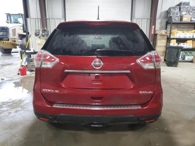  NISSAN ROGUE 2016 Czerwony