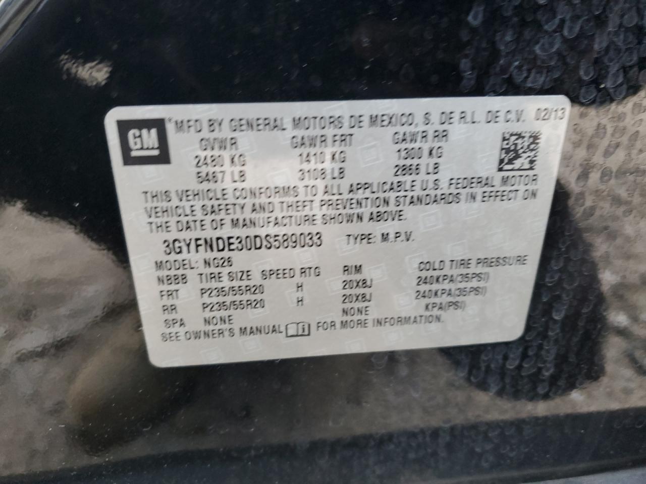 2013 Cadillac SRX - Image 13