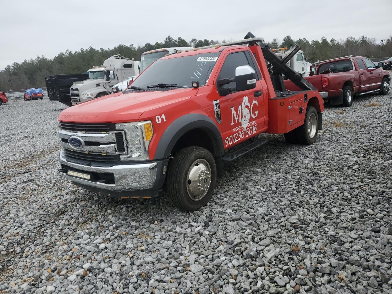 VIN 1FDUF4GY3HEB80314 2017 FORD F450 no.1