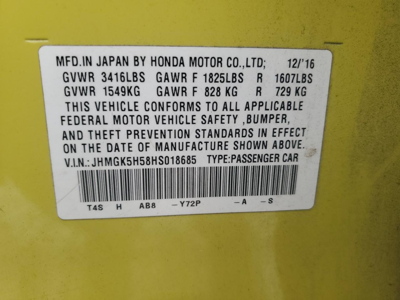 2017 Honda Fit - Image 13