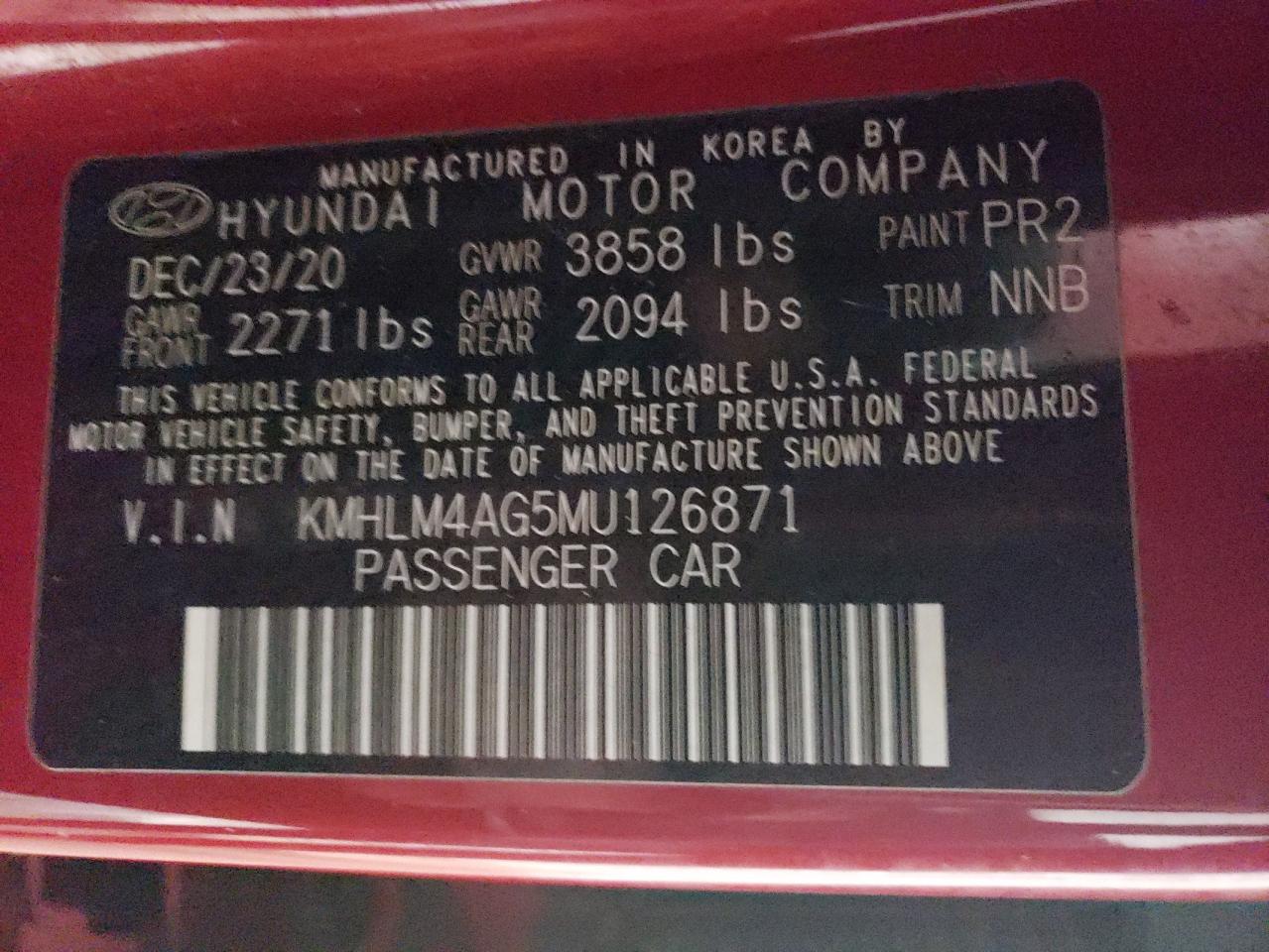 2021 Hyundai Elantra - Image 12