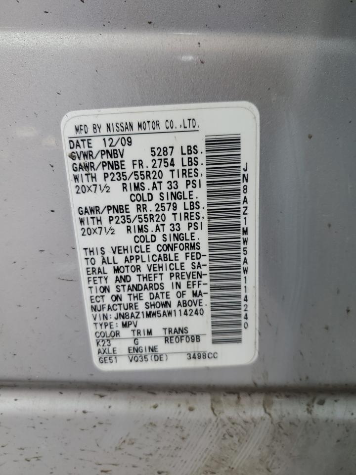 2010 Nissan Murano - Image 13