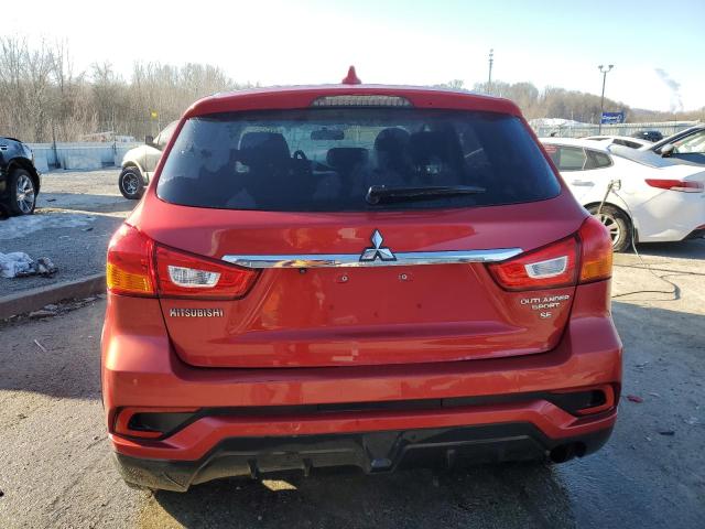  MITSUBISHI OUTLANDER 2018 Czerwony