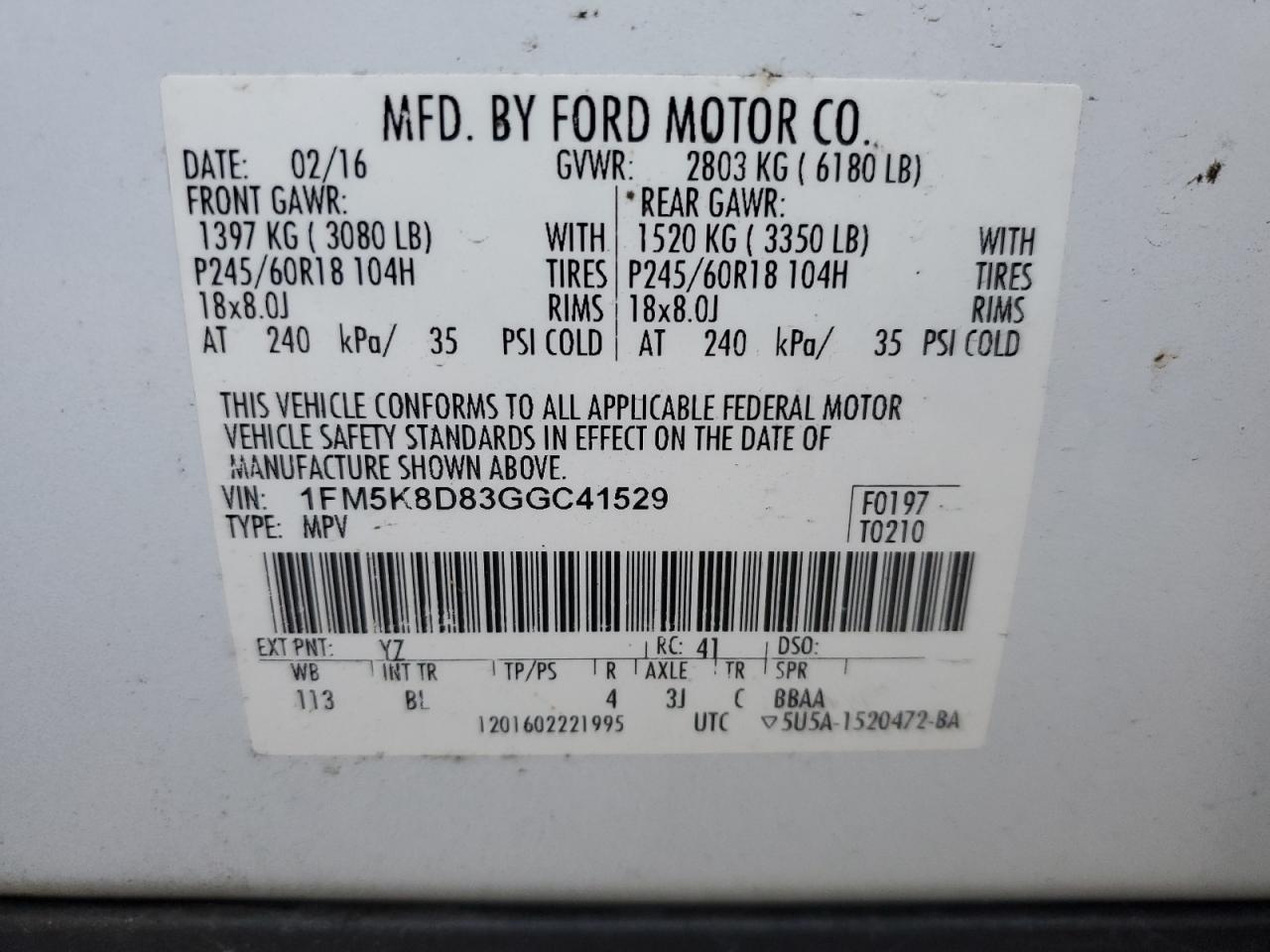 2016 Ford Explorer - Image 13