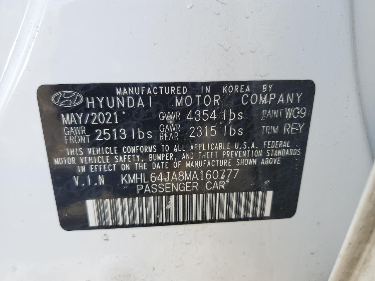 2021 Hyundai Sonata - Image 14