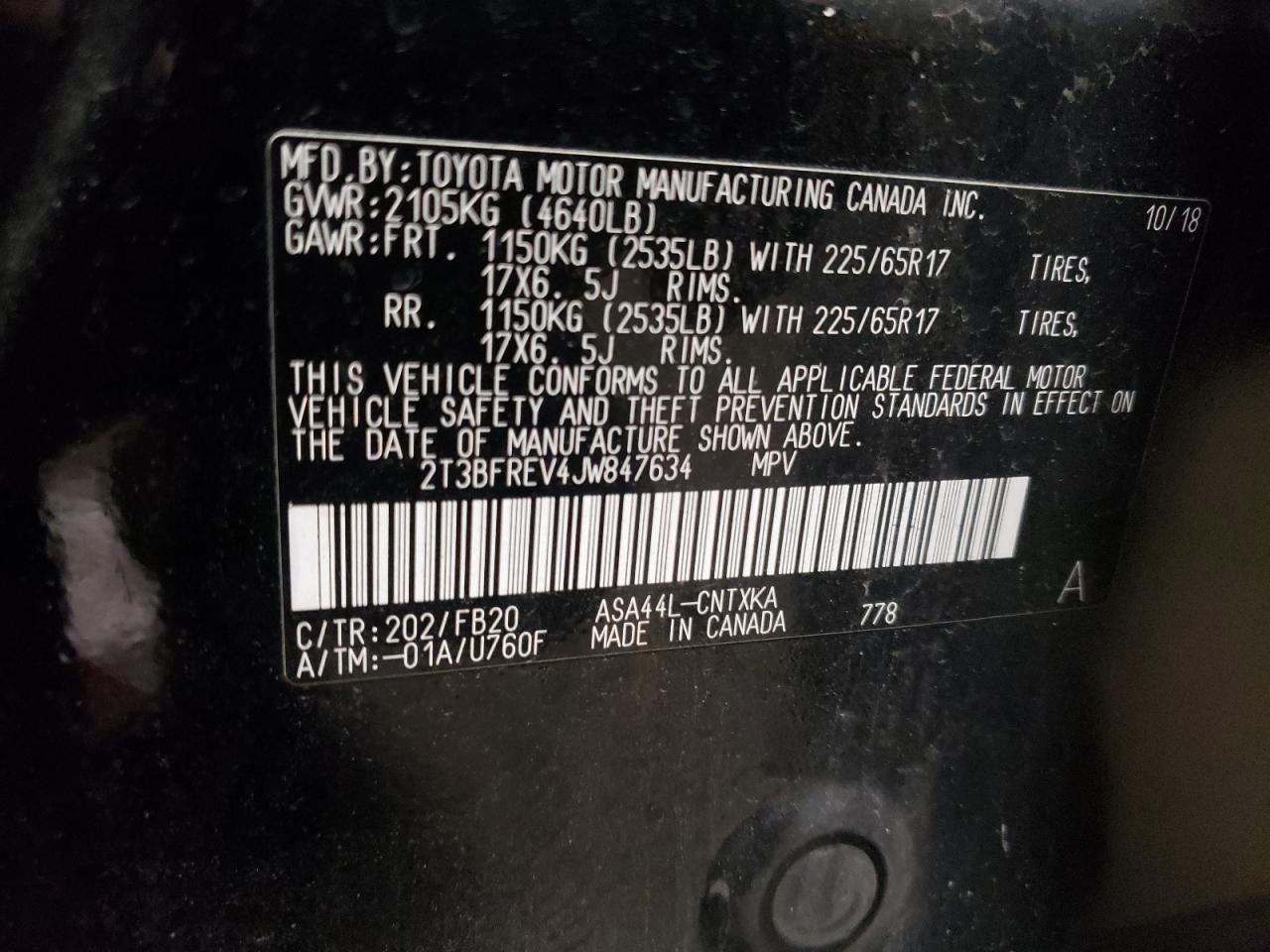 2018 Toyota RAV 4 - Image 13