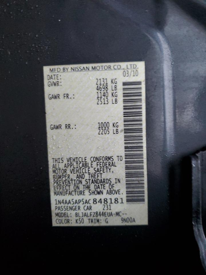 2010 Nissan Maxima - Image 12