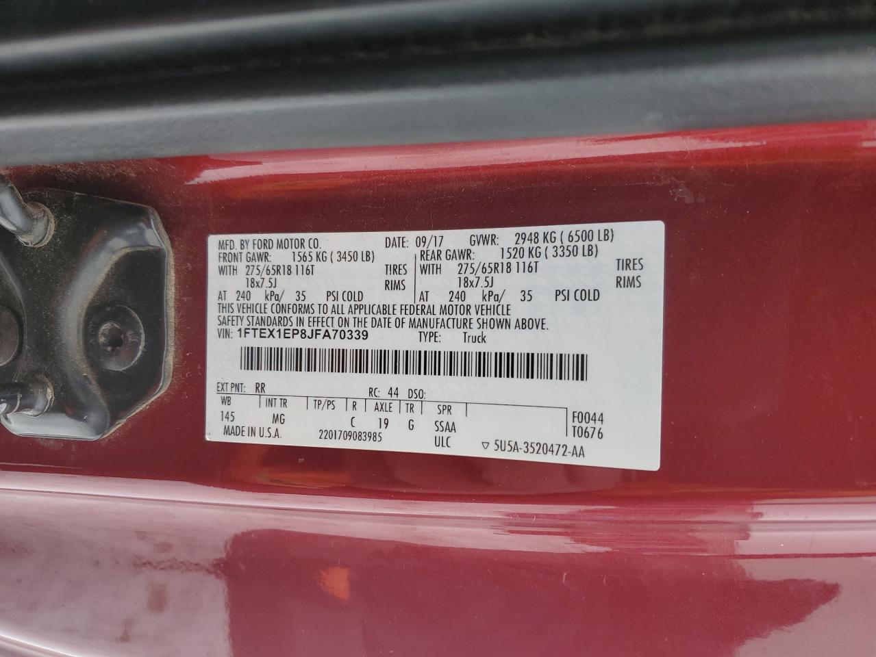 2018 Ford F-150 - Image 13