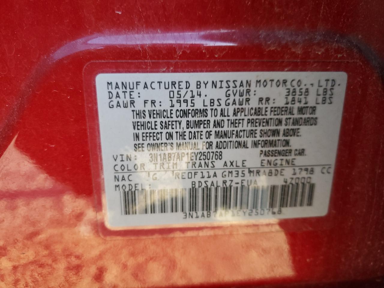 2014 Nissan Sentra - Image 15