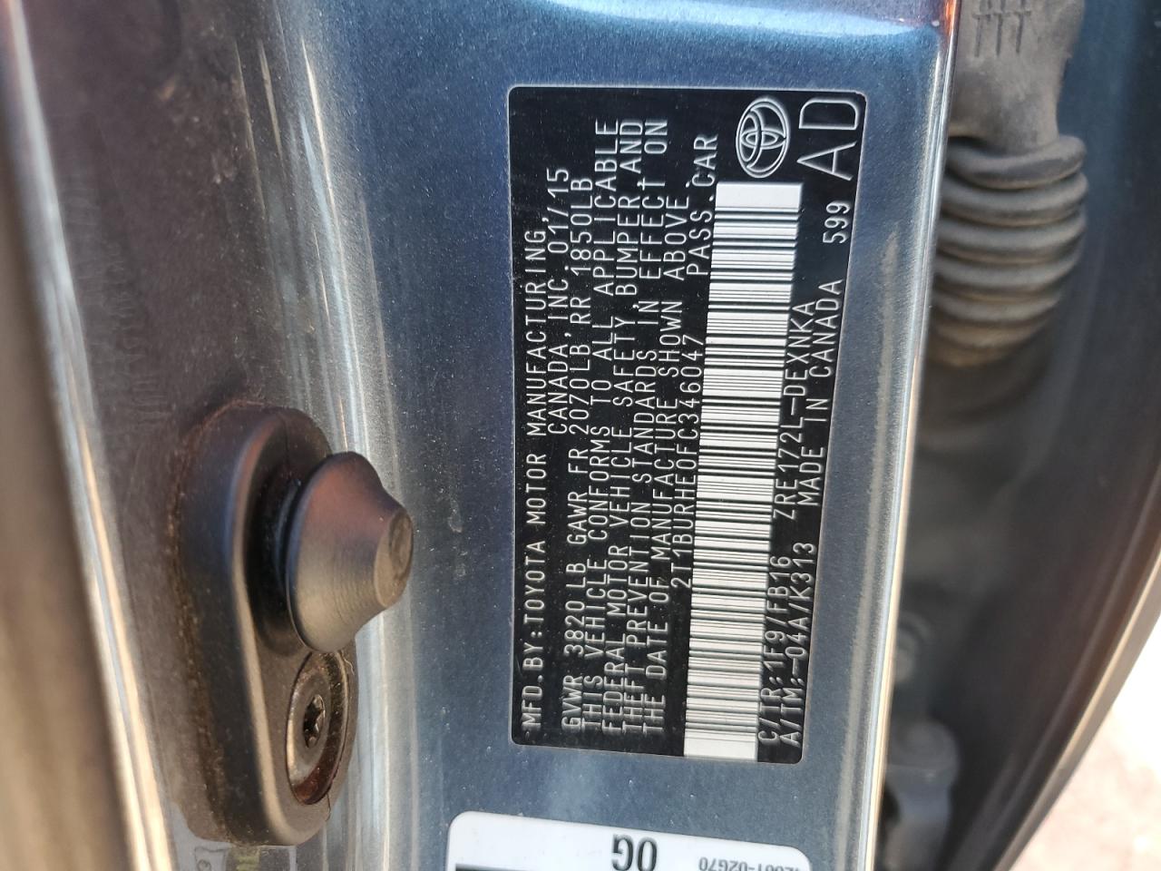 2015 Toyota Corolla - Image 12
