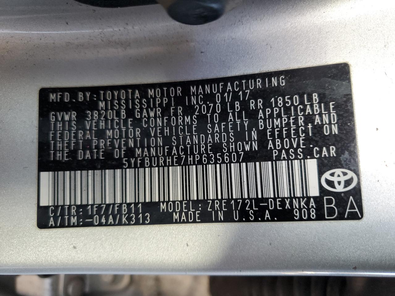 2017 Toyota Corolla - Image 13