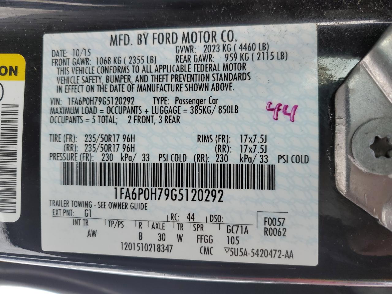 2016 Ford Fusion - Image 13