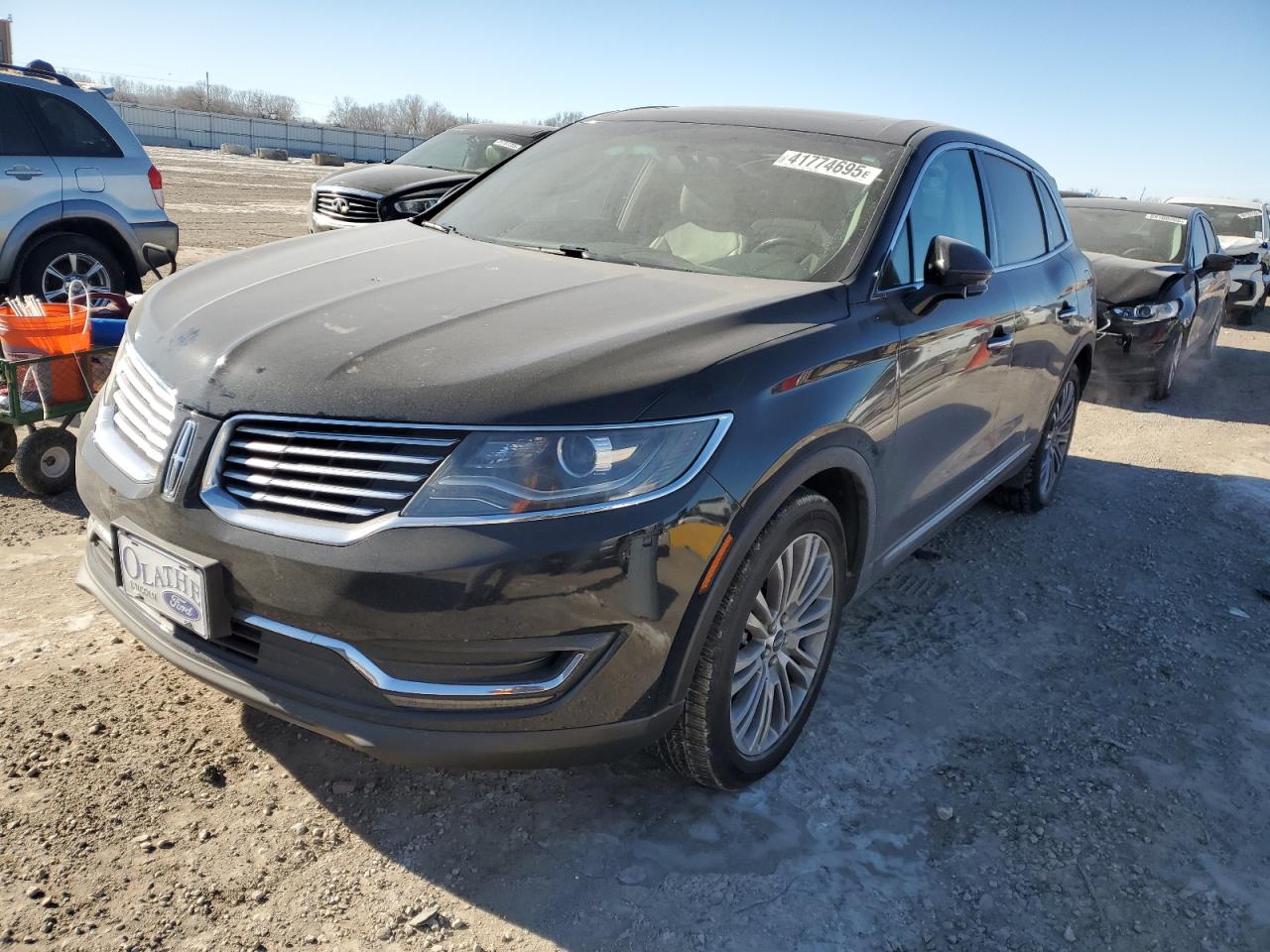 2018 Lincoln Mkx Reserve zu verkaufen in Kansas City, KS - Side