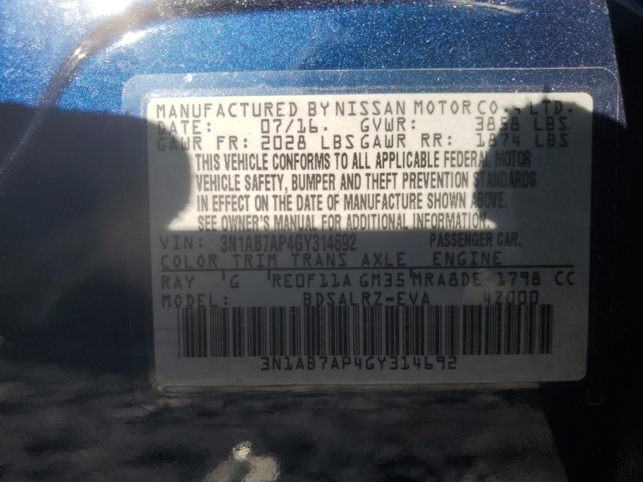 2016 Nissan Sentra - Image 14