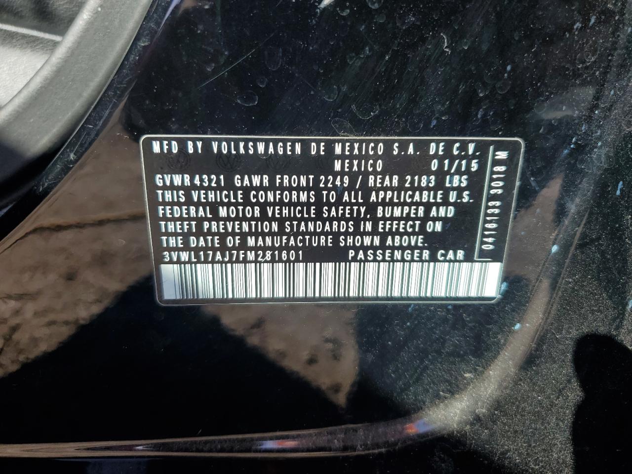 2015 Volkswagen Jetta - Image 14