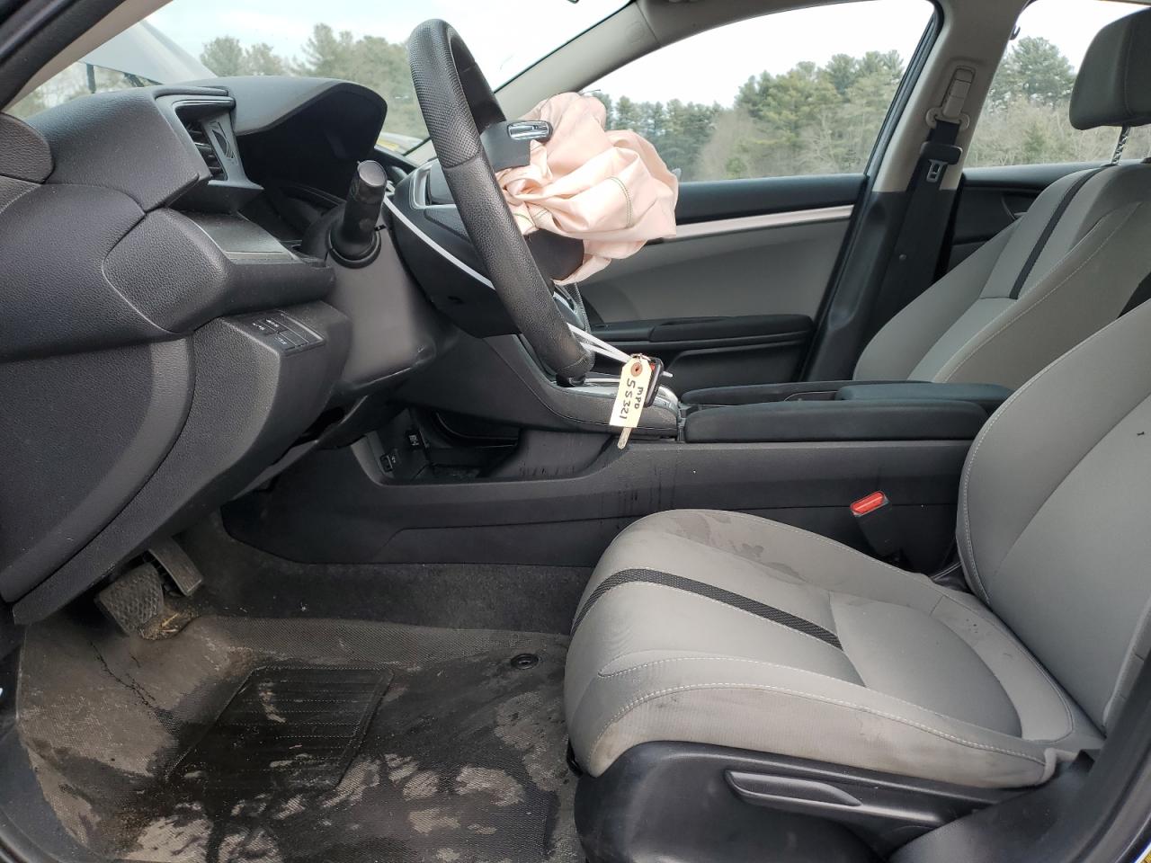 2019 Honda Civic Lx VIN: 2HGFC2F61KH584319 Lot: 88451215