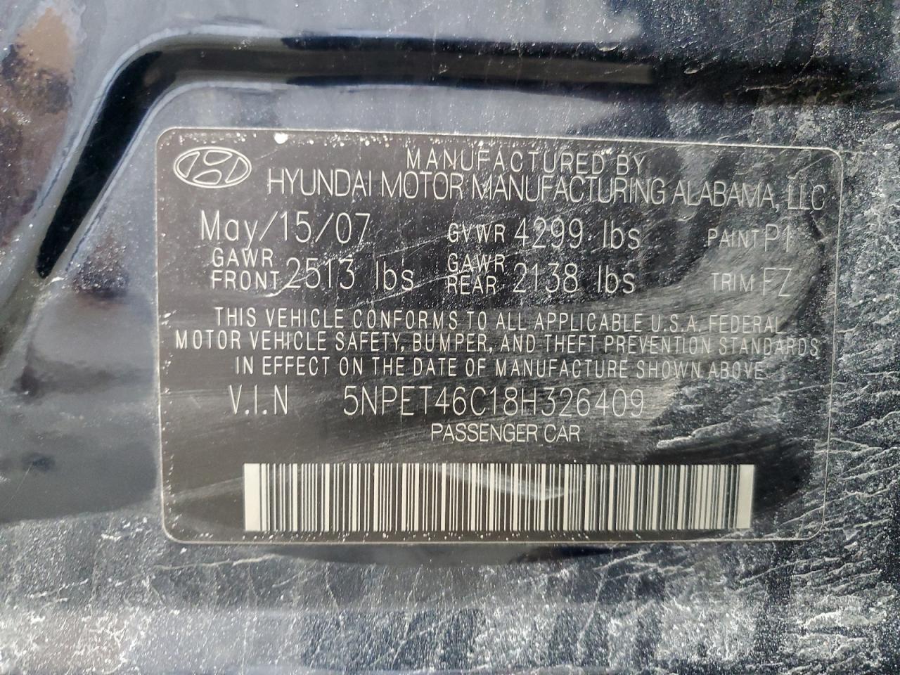 2008 Hyundai Sonata - Image 12
