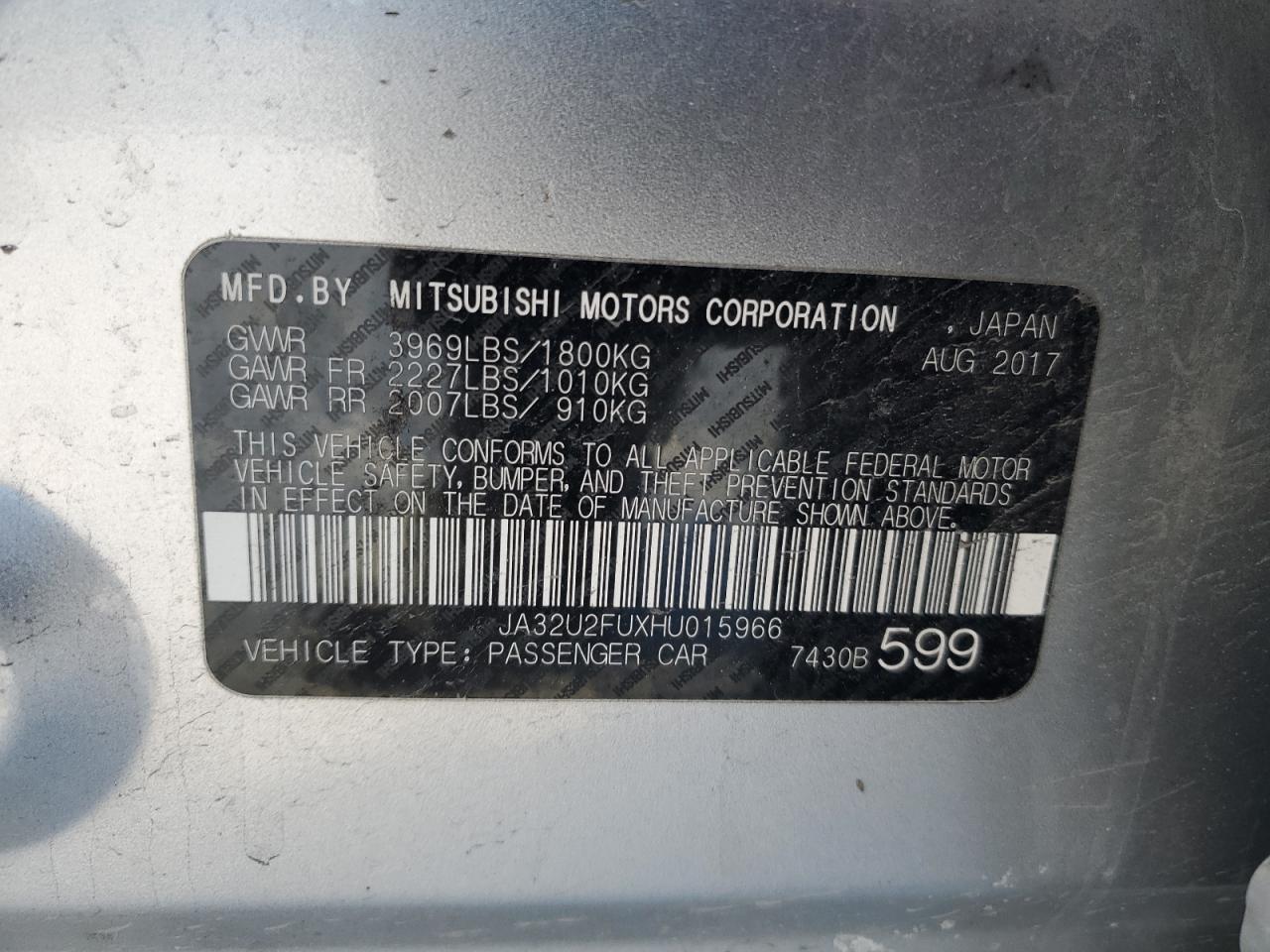 2017 Mitsubishi Lancer - Image 12
