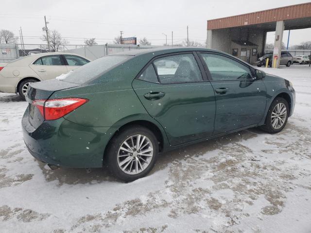  TOYOTA COROLLA 2014 Zielony