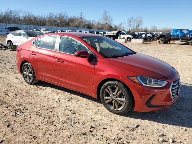  HYUNDAI ELANTRA 2018 Красный