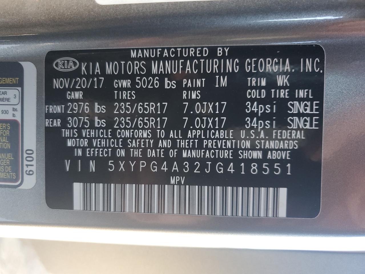 2018 Kia Sorento - Image 16