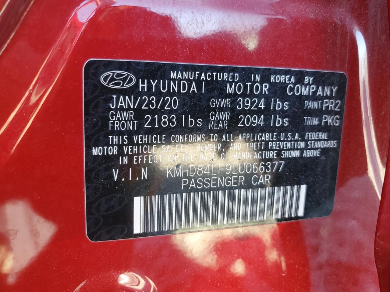 2020 Hyundai Elantra - Image 12