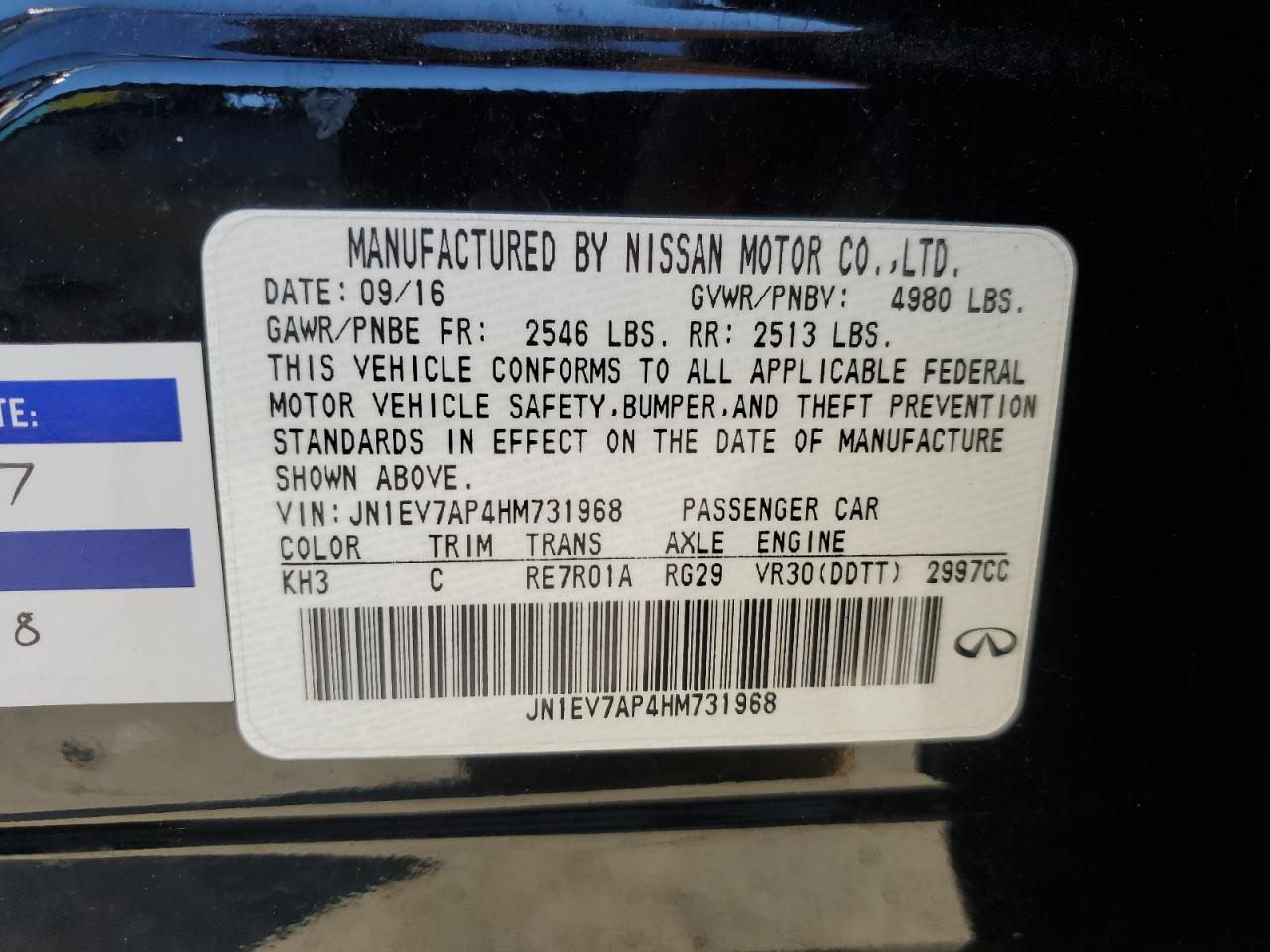 2017 Infiniti Q50 - Image 13