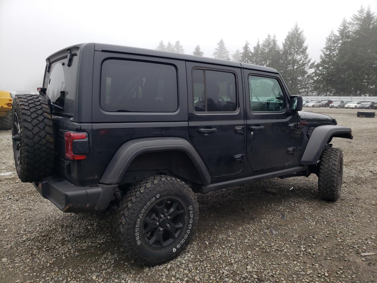 VIN 1C4HJXDM7MW596376 2021 JEEP WRANGLER no.3