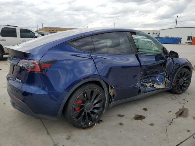  TESLA MODEL Y 2022 Синий