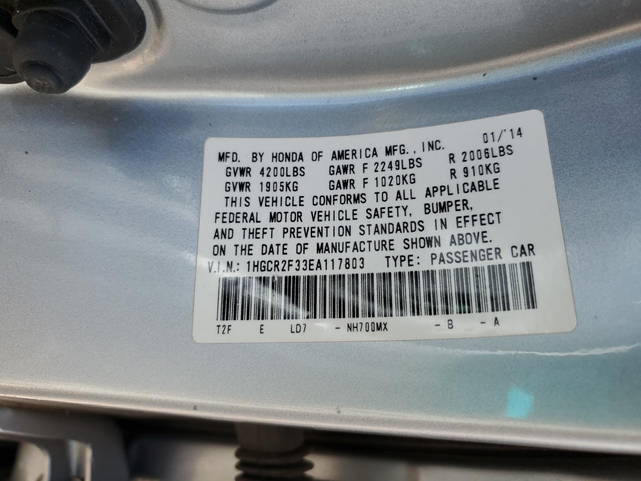 2014 Honda Accord - Image 12