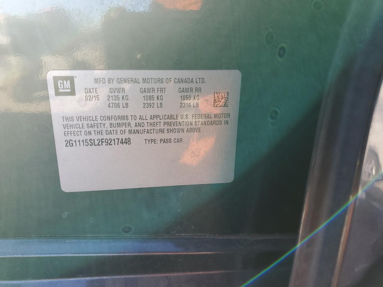 2015 Chevrolet Impala - Image 13