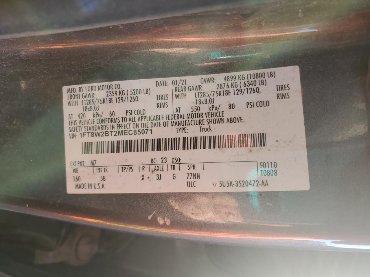 2021 Ford F250 - Image 15