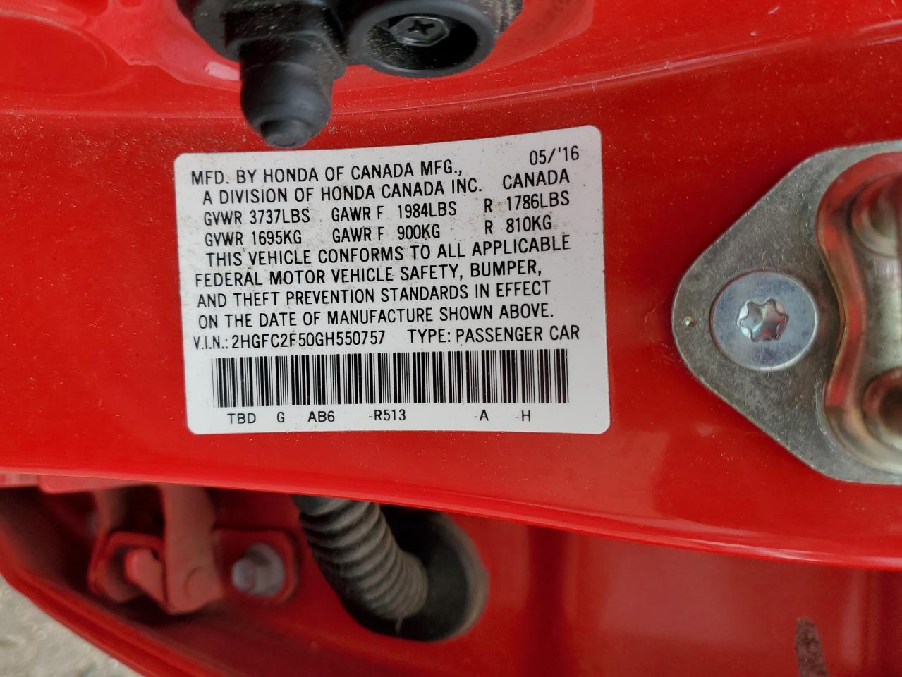2016 Honda Civic - Image 14