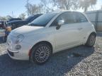 2012 Fiat 500 Lounge en Venta en Riverview, FL - Water/Flood