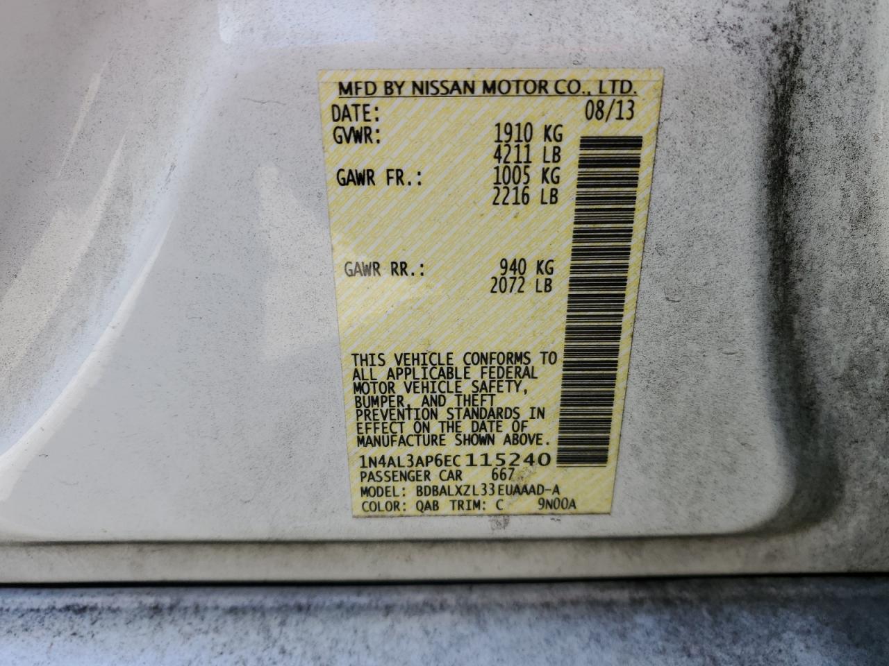 2014 Nissan Altima - Image 12