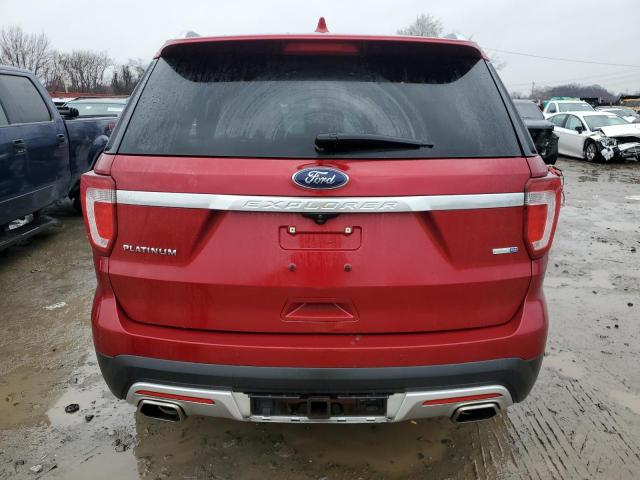  FORD EXPLORER 2016 Красный