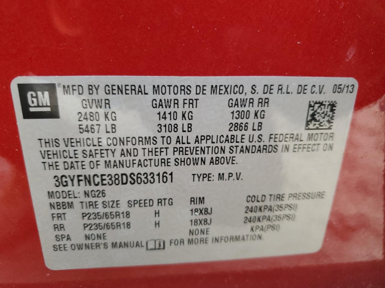2013 Cadillac SRX - Image 14