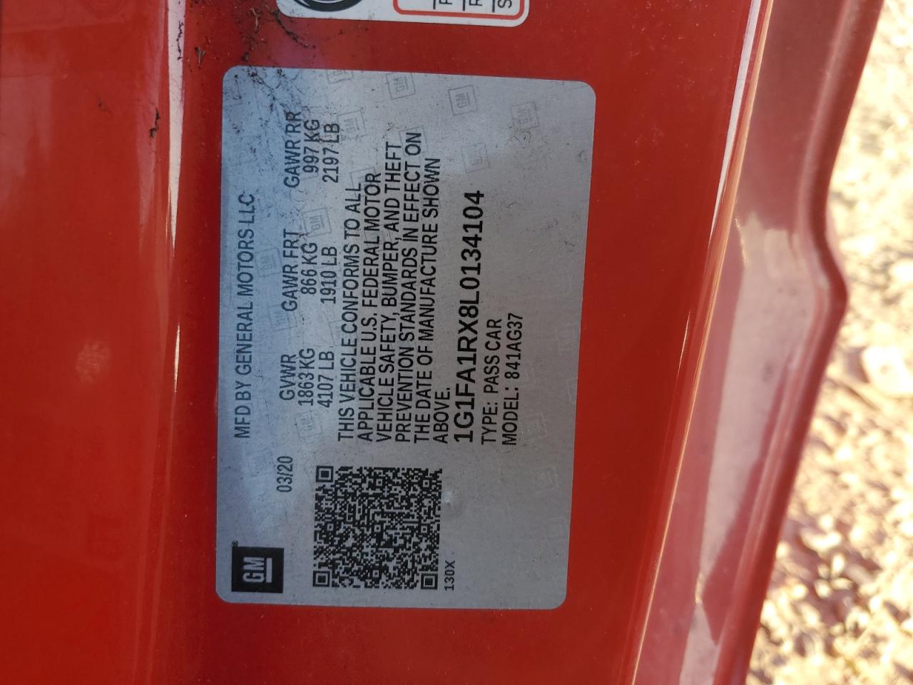 2020 Chevrolet Camaro - Image 12